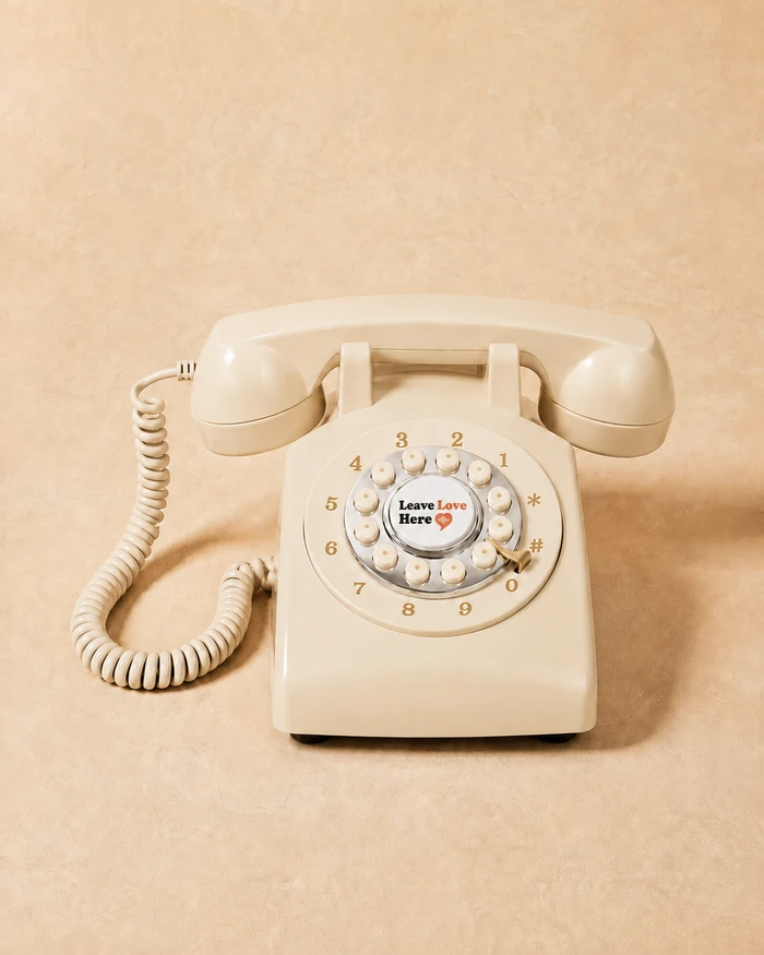 The Sunday cream audio guestbook phone